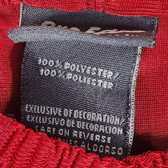 Mens Pro Edge Red Athletic Shorts Embroidered OU Logo 100% Polyester Size XL - Picture 5 of 11